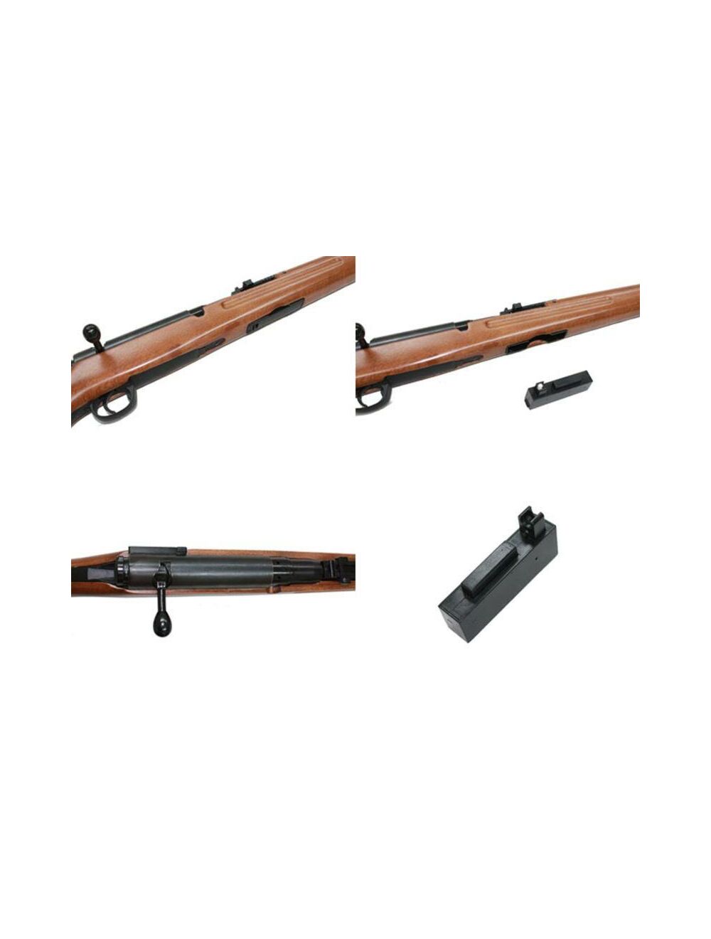 S&T Type 38 Arisaka Sniper Rifle- Real Wood Spring Bolt Action