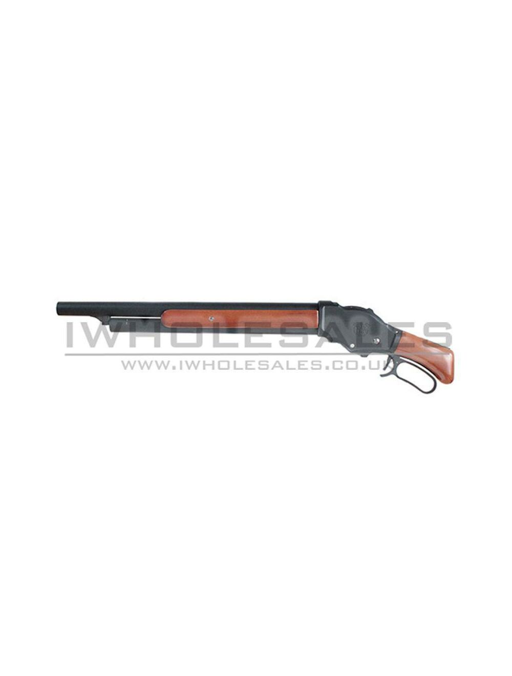 TERMINATOR ２shotgan Elegant M1887 Terminator 2 Gas Shell Ejecting Shot Gun (Real Wood