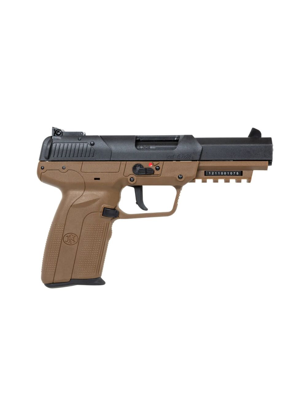 FN HERSTAL FN 57 ガスガン FN Herstal FN57 Gas Blowback Pistol | Tan Cybergun Airsoft