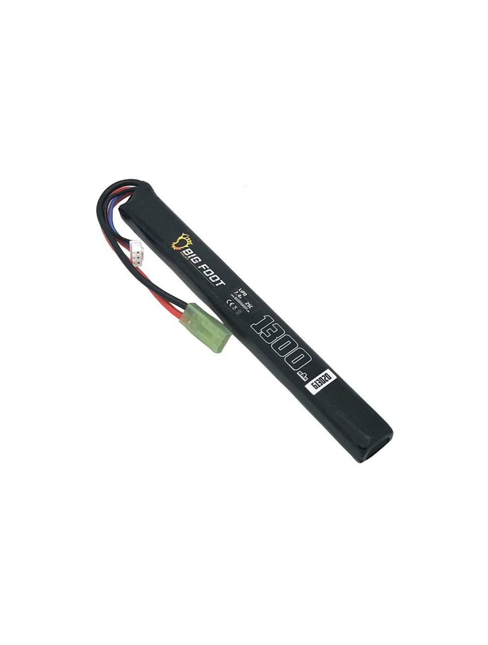 lipo mah c Big Foot Heat Battery 1300 7.4c 25c (Stick - 160mm 2xOVONIC 4S LiPo Battery 9000mAh