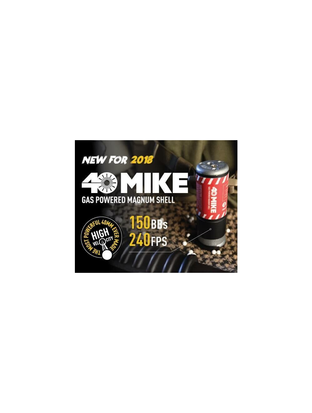 Airsoft lnnovations 40 Mike Gas Magnum Shell