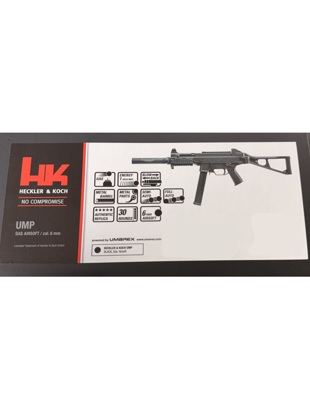 H&K UMP45 GBB SMG (Umarex/VFC) | Licensed 2-Round Burst