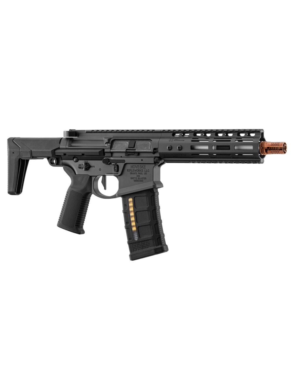 EMG Noveske N4 Ghetto Blaster 7 MWS Gen 3 Gas Blowback M4 by