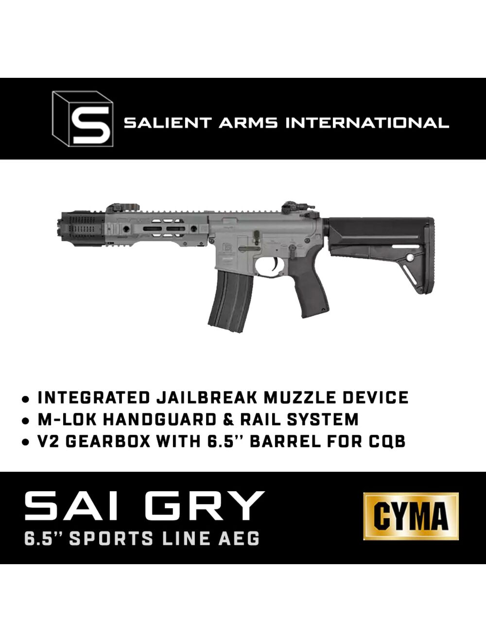 Licensed SAI GRY 6.5