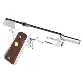 トイガン TOKYO MARUI COLT GOVERNMENT Series 70 Tokyo Marui Government Mark IV Series 70 GBB Pistol - Nickel