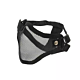ACM V1 Strike Steel Half Face Mask (One Belt Version - Black)