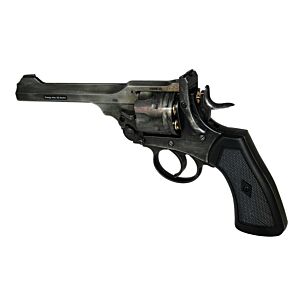 WG Webley MKVI .455, 6mm Airsoft Revolver - Co2 Powered - Aged Appearence) 