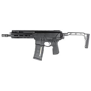 Double Eagle 8.5 DWS LUPUS w/ Folding Stock - Gas Blowback Rifle (MWS System / Steel Bolt - G108A-02 BK)