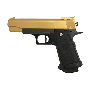 Galaxy G10 5.1 Baby Hi-Capa Spring Pistol (Full Metal - G10 - Gold)