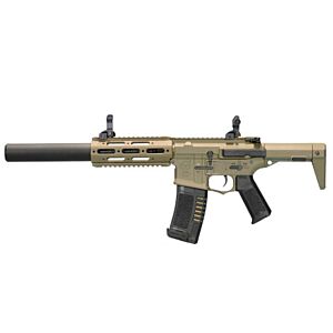 Ares Amoeba Short Honey Badger with Extended Silencer (AM-014-DE - Tan)