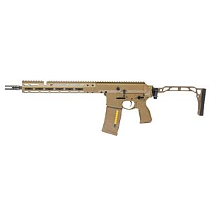Double Eagle 13.9 DWS-180 w/ Folding Stock - Gas Blowback Rifle (MWS System / Steel Bolt - G107C-02 TAN)