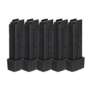 Arrow Dynamic Arms A9 AEG SMG Magazine (5pcs Box Set - Short - 65 Rounds - Black - Ares - MAG-B-A9-S)