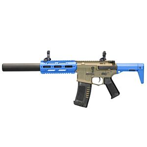 Ares Amoeba Short Honey Badger with Extended Silencer (AM-014-DE - Blue)