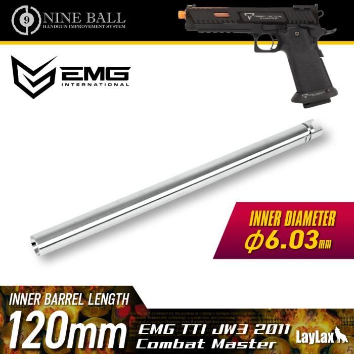 Laylax Nine Ball 6.03mm Tightbore Inner Barrel for EMG TTI JW3 2011 Combat Master